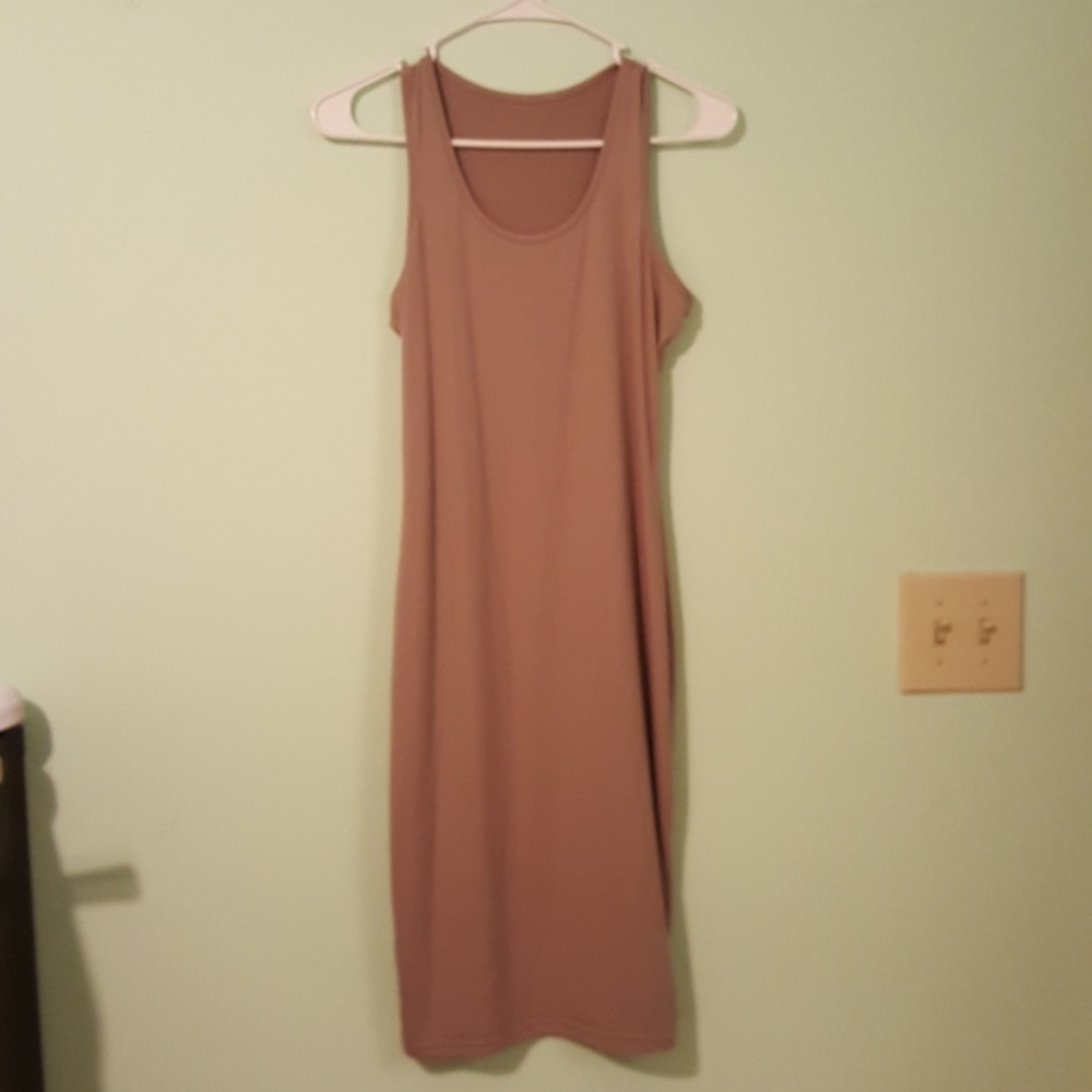 Mauve Midi Dress
